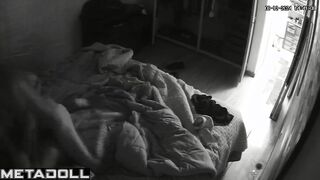 Real American newly married couple having sex in the living room online