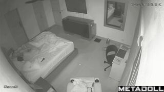 Brunette bald woman gets fucked