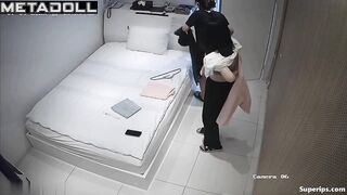 Cute teenage girls changing clothes