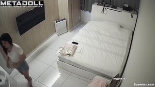 Cute teenage girls changing clothes