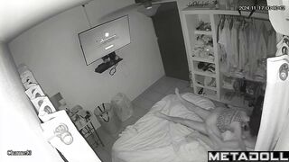 Petite brunette girl gets fucked doggy style