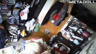 Chubby busty Welsh blonde MILF gets fucked in her daughter’s room live HD