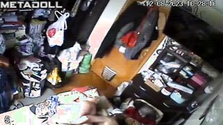 Chubby busty Welsh blonde MILF gets fucked in her daughter’s room live HD