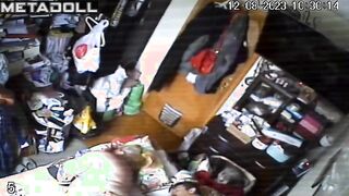Chubby busty Welsh blonde MILF gets fucked in her daughter’s room live HD