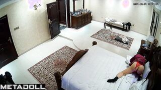 Naked Irish brunette babysitter masturbates while thinking about kissing porn