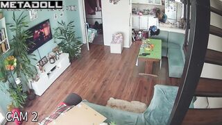 Naughty Swedish brunette fancy woman with beautiful big boobs in dirty panties