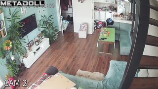 Naughty Swedish brunette fancy woman with beautiful big boobs in dirty panties