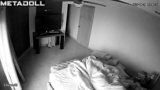 Israeli parents fuck brutally hidden IP cam