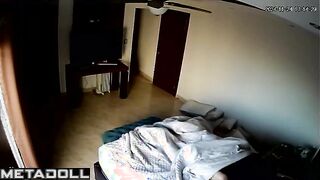 Israeli parents fuck brutally hidden IP cam