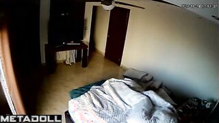 Israeli parents fuck brutally hidden IP cam