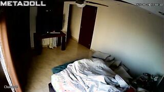 Israeli parents fuck brutally hidden IP cam