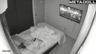 Old brunette mother has orgasms while fingering her pussy real spy cam