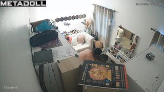Married couple having sex until they fall asleep HD