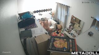 Married couple having sex until they fall asleep HD