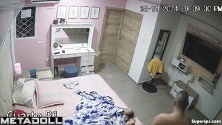 Cute Latina wife rides slow