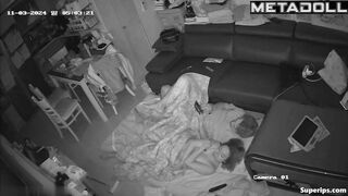 Poor Korean couple fucks on the floor