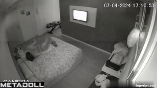 French woman has sex all night long