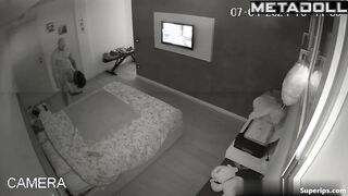 French woman has sex all night long