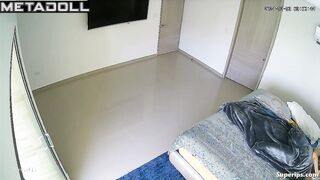 Petite Latina woman rides hard