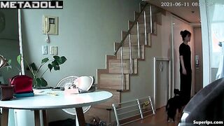 Naked Korean college girls at home