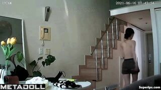 Naked Korean college girls at home