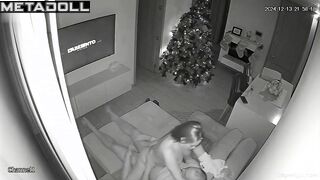 Big-ass Latina girl gets fucked on Christmas