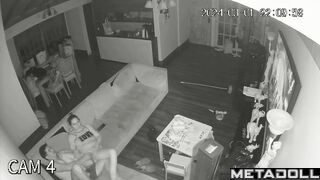 Spanish couple fucks while watching Netflix
