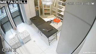 Fetish man is masturbated by his wife