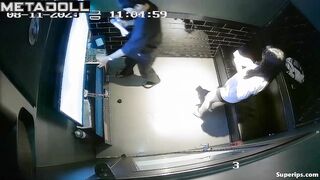 Korean girl rides her boyfriend