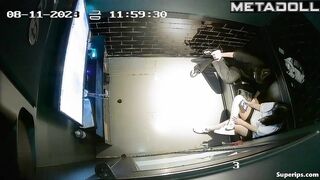 Korean girl rides her boyfriend