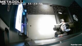 Korean girl rides her boyfriend