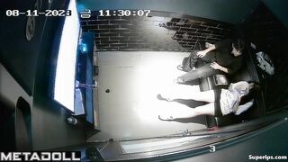 Korean girl rides her boyfriend