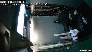 Korean girl rides her boyfriend