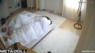 Married Slavic couple has sex