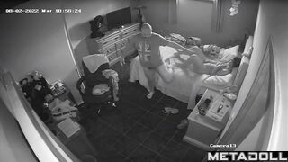 Nerdy man fucks his pretty wife