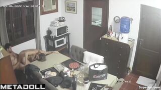 Mature woman gets fucked on the table