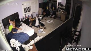 American college couple has sex
