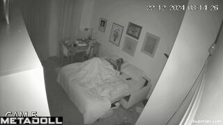 Young Italian couple has night sex