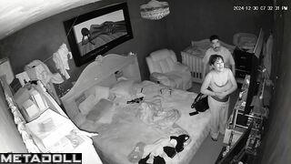 Sweet Spanish brunette wife rides her boyfriend recording