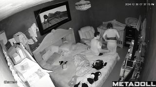 Sweet Spanish brunette wife rides her boyfriend recording