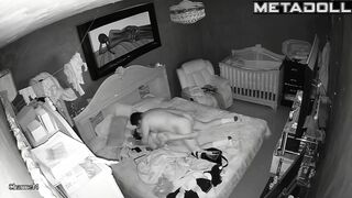 Sweet Spanish brunette wife rides her boyfriend recording