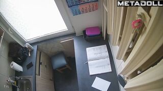 Fat Welsh blonde teacher with beautiful tits in sexy thong