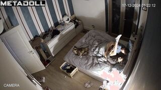 Tattooed Swiss brunette mother fucks a young guy recording