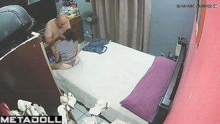Naughty Ukrainian brunette mom fucked by her husband's boss for promotion recording