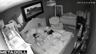 Innocent Romanian brunette mother rubs her pussy while thinking about cuckold porn