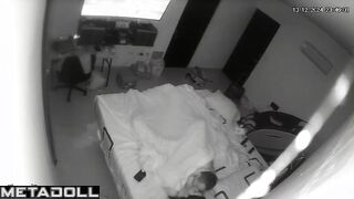 New Zealander young lovers have an intimate sex hidden IP cam