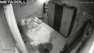 Real amateur New Zealander couple fuck in the bedroom recording