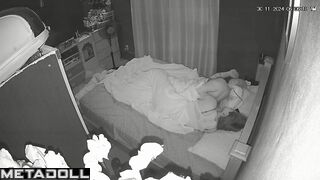 My amazing neighbours having sex in their messy room hidden IP camera