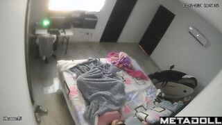 Skinny Turkish brunette step-mom fingers her pussy while dreaming of wrestling porn