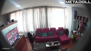 Innocent Estonian brunette student girl gets brutally fucked in doggy style online